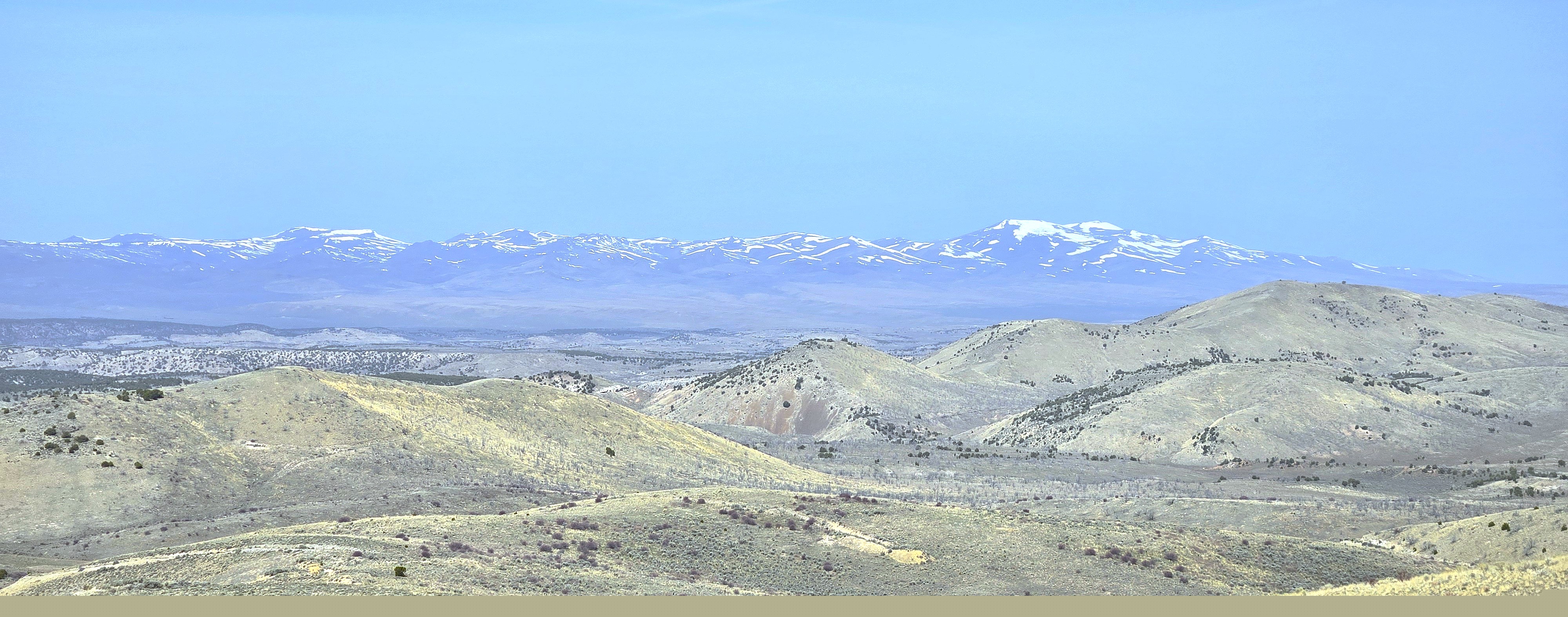 Basin and Range terrain across the project area